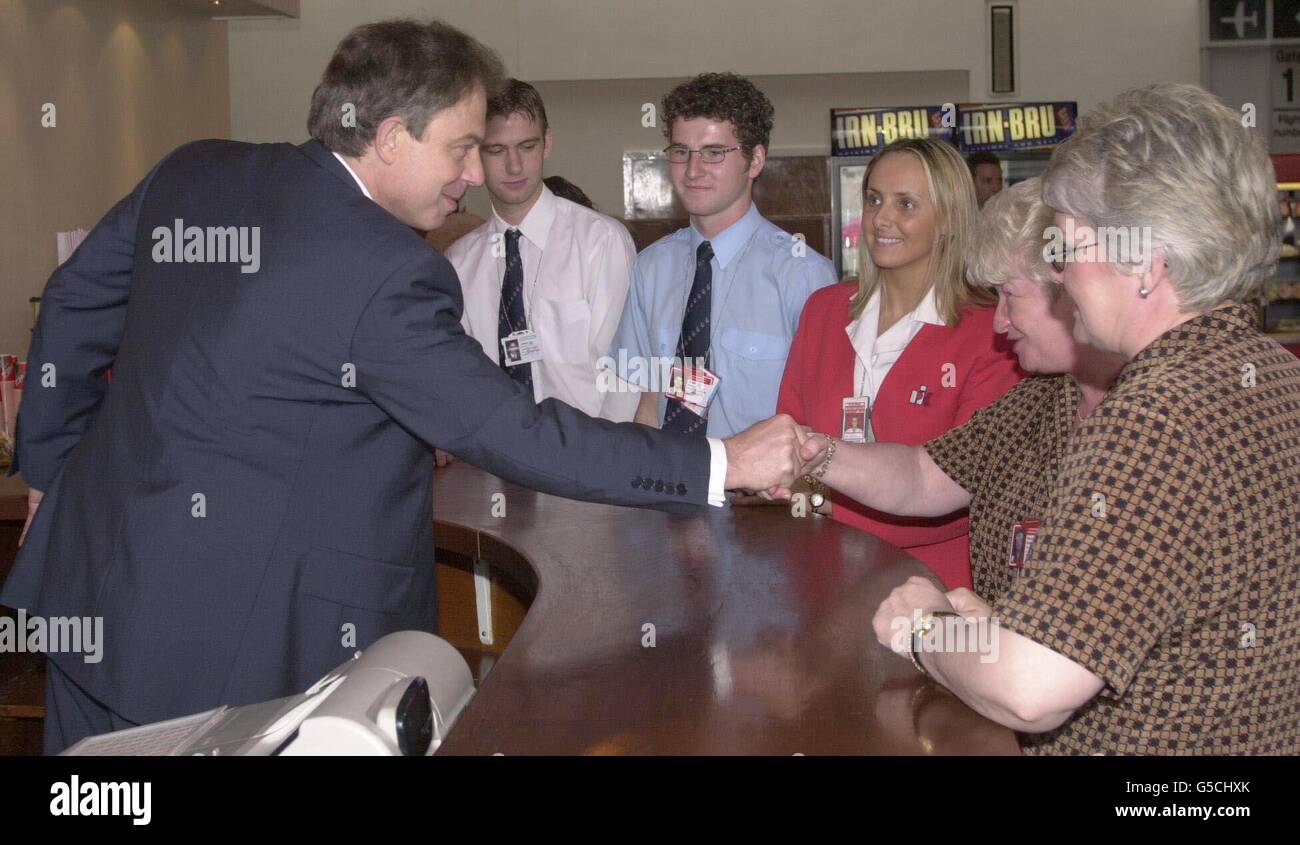 General Election Blair Stock Photo - Alamy