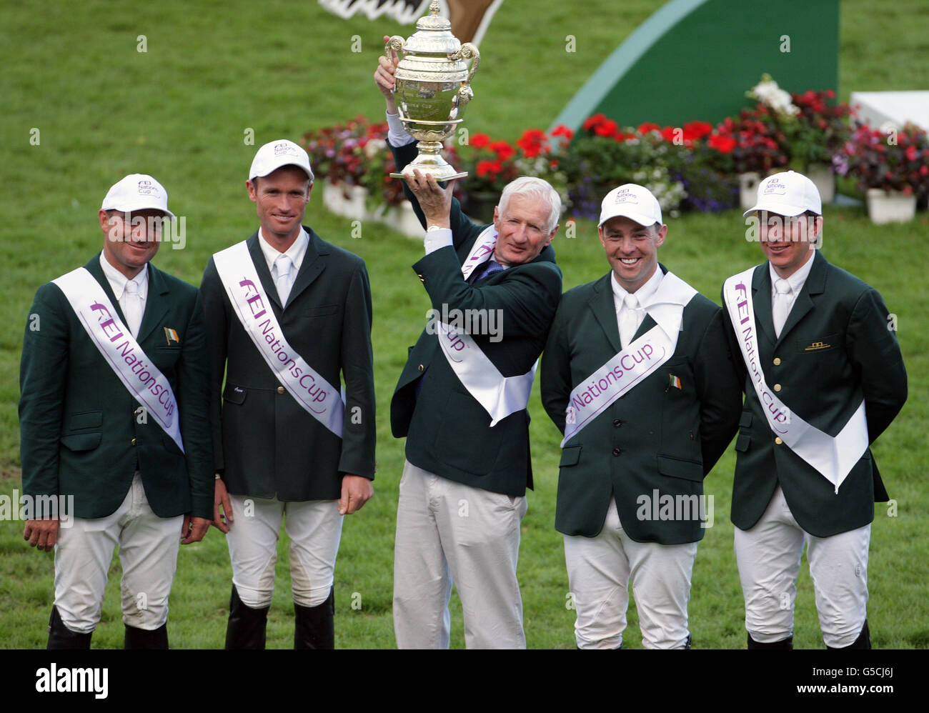 Equestrian Dublin Horse Show Day Two RDS Stock Photo Alamy
