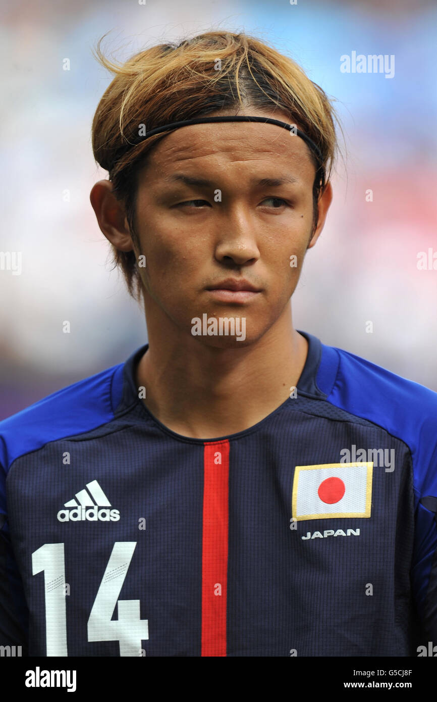 London Olympic Games - Day 5. Japan's Takashi Usami during the Group D  match between Japan and Honduras at the City of Coventry Stadium Stock  Photo - Alamy