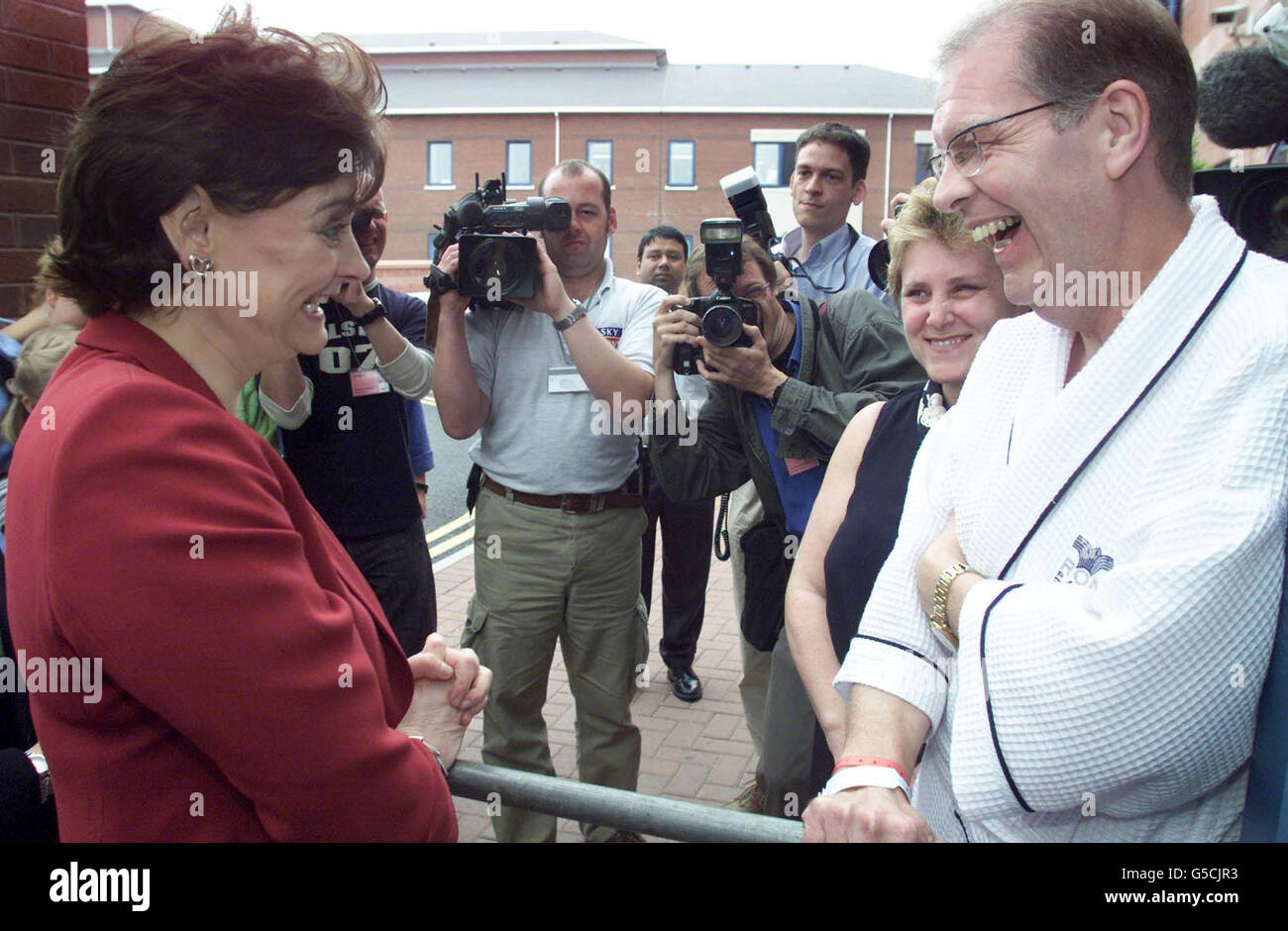General Election Labour Blair Stock Photo - Alamy