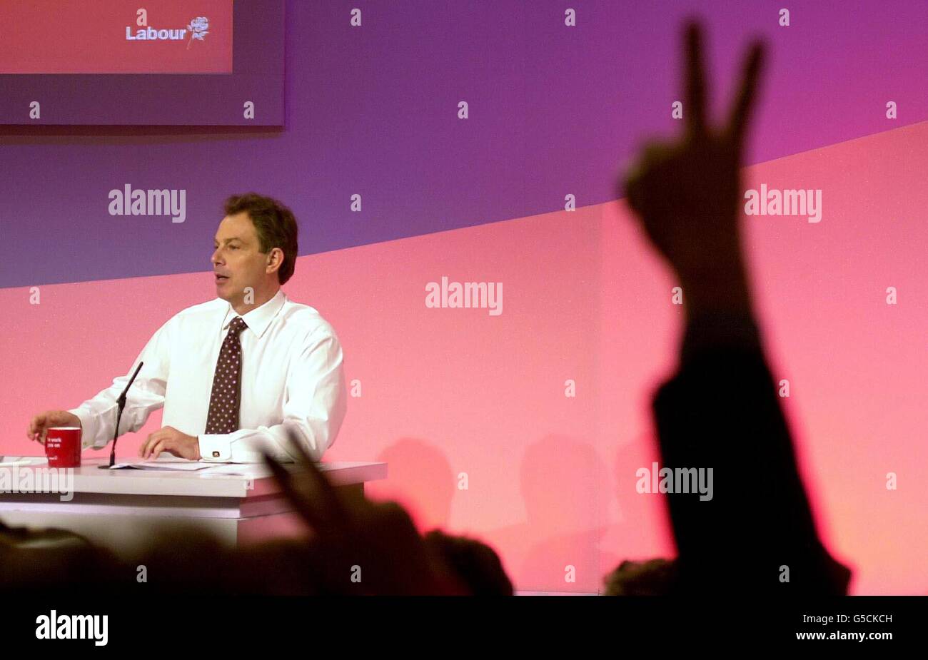 General Election Blair Stock Photo - Alamy