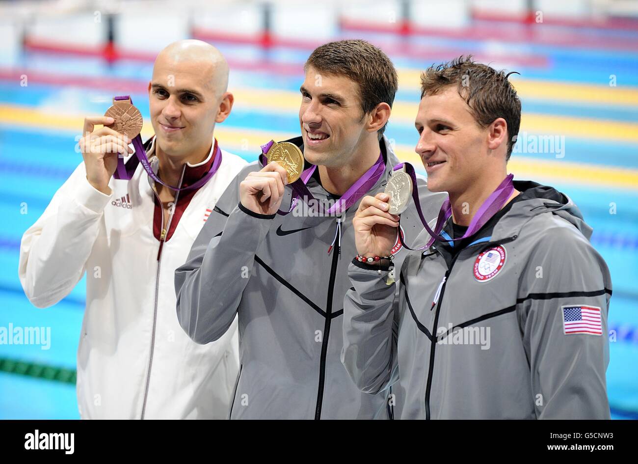 Michael phelps medals olympics hi-res stock photography and images - Alamy