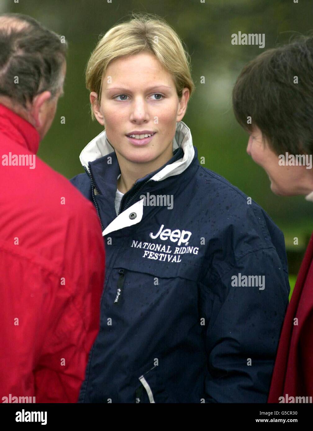 Zara Phillips in Hyde Park, central London during the launch of a  fundraising mission to give 20,000 primary school children the chance to  ride a horse for the first time as part