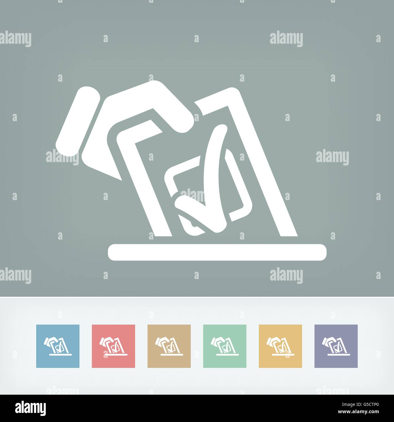 Vote concept icon Stock Vector Image & Art - Alamy