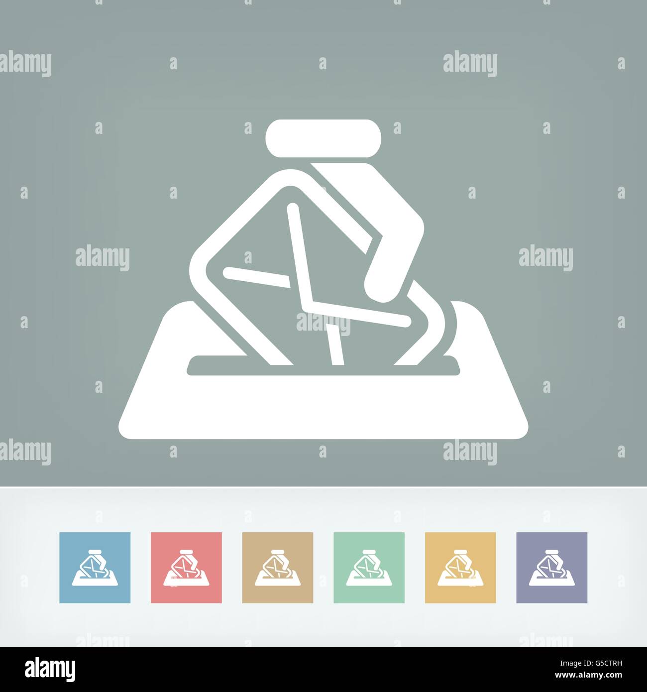 Mail icon concept Stock Vector Image & Art - Alamy