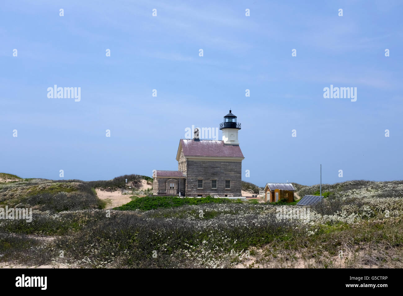 North Light Lighthouse, Block Island, Rhode Island Stock Photo Alamy