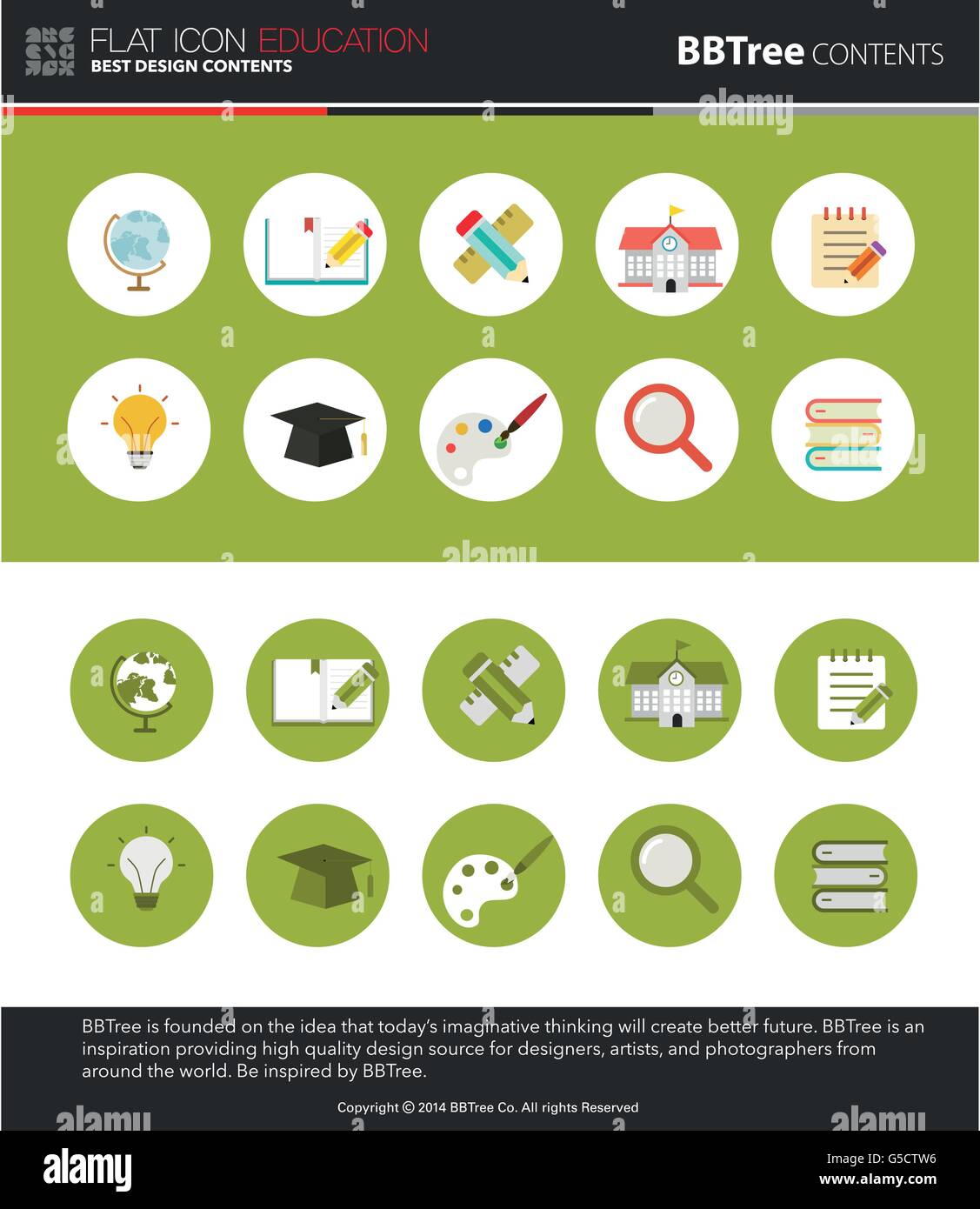 School life education Stock Vector Images - Alamy
