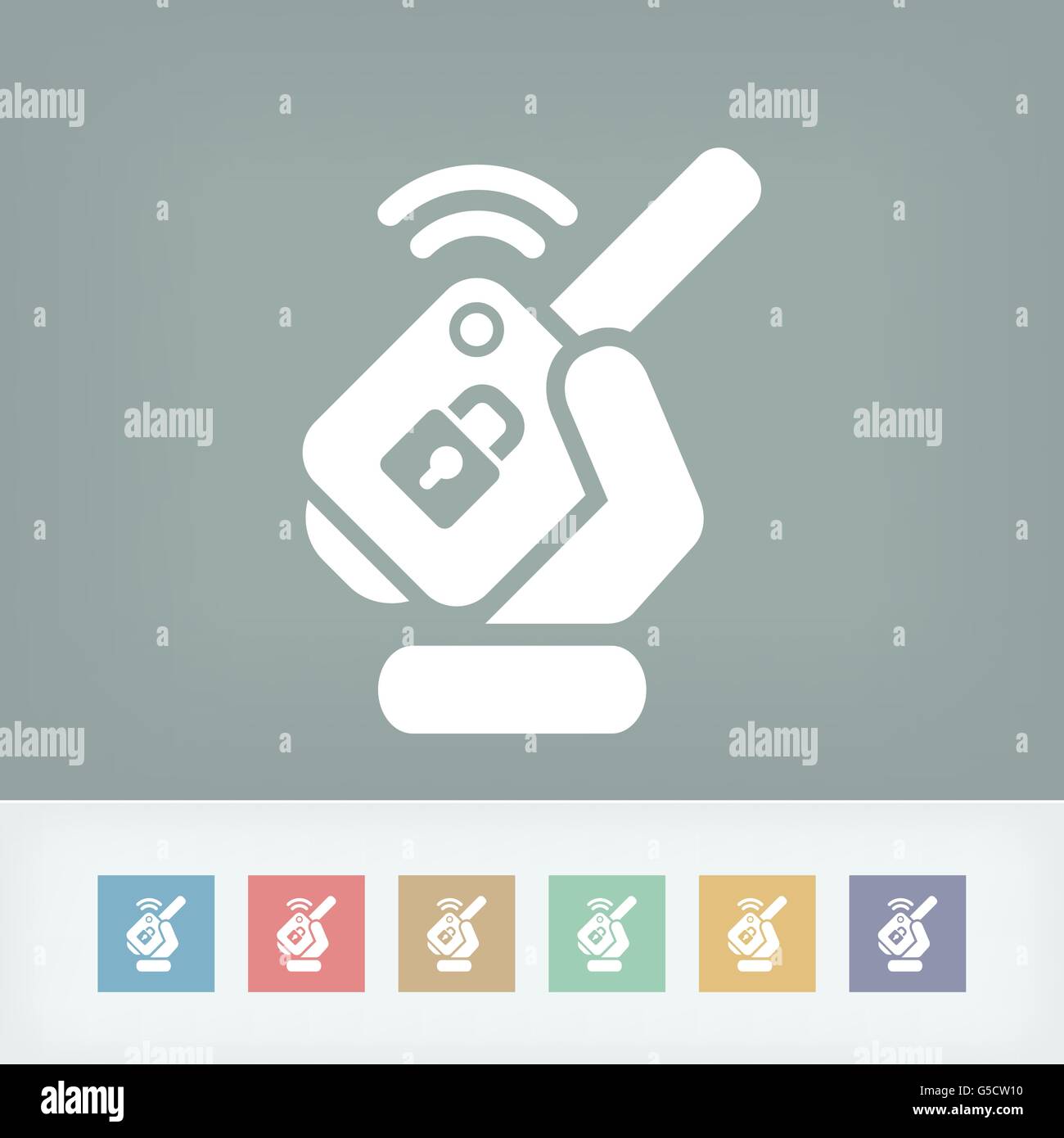 Vector Remote Key Car remote key Stock Vector Image & Art - Alamy