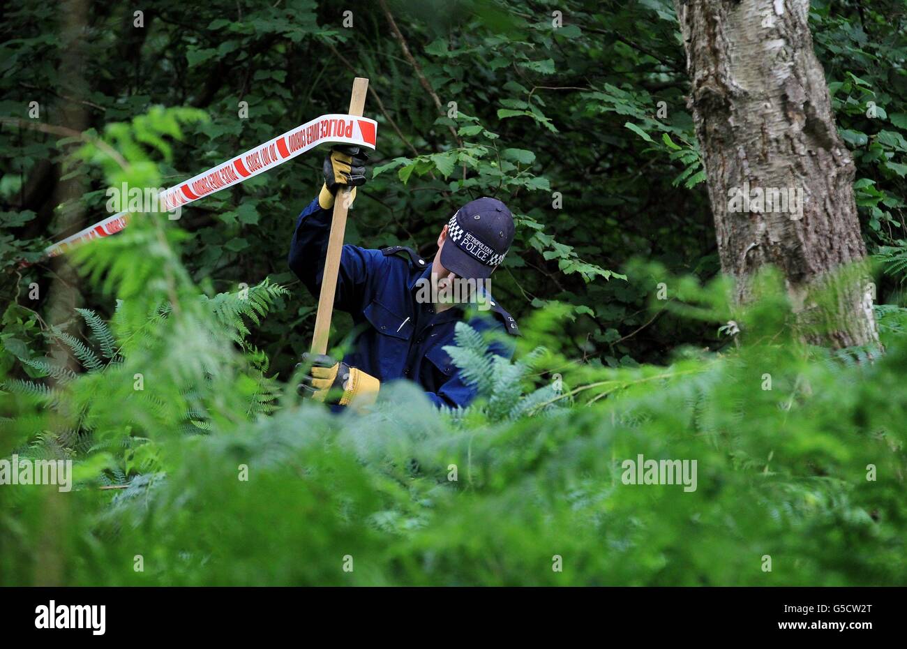 Five days after she vanished without a trace hires stock photography