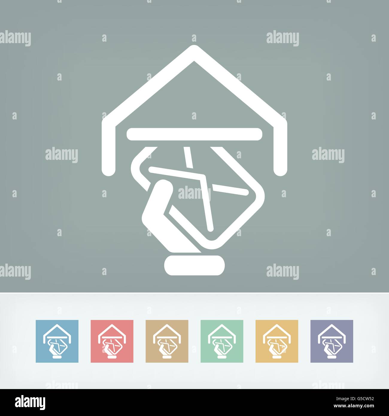 Mail icon concept Stock Vector Image & Art - Alamy