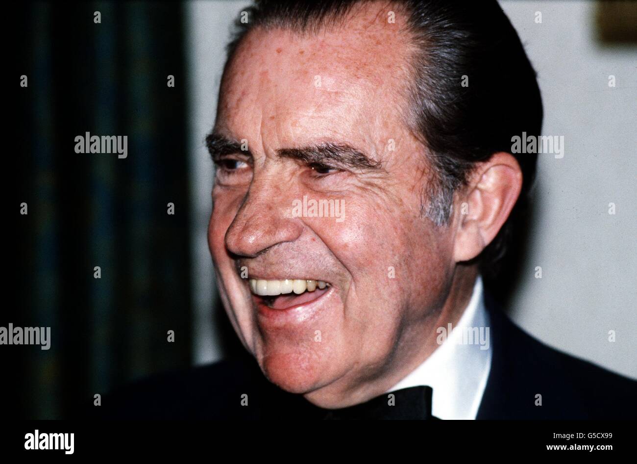 RICHARD NIXON : 1980 Stock Photo