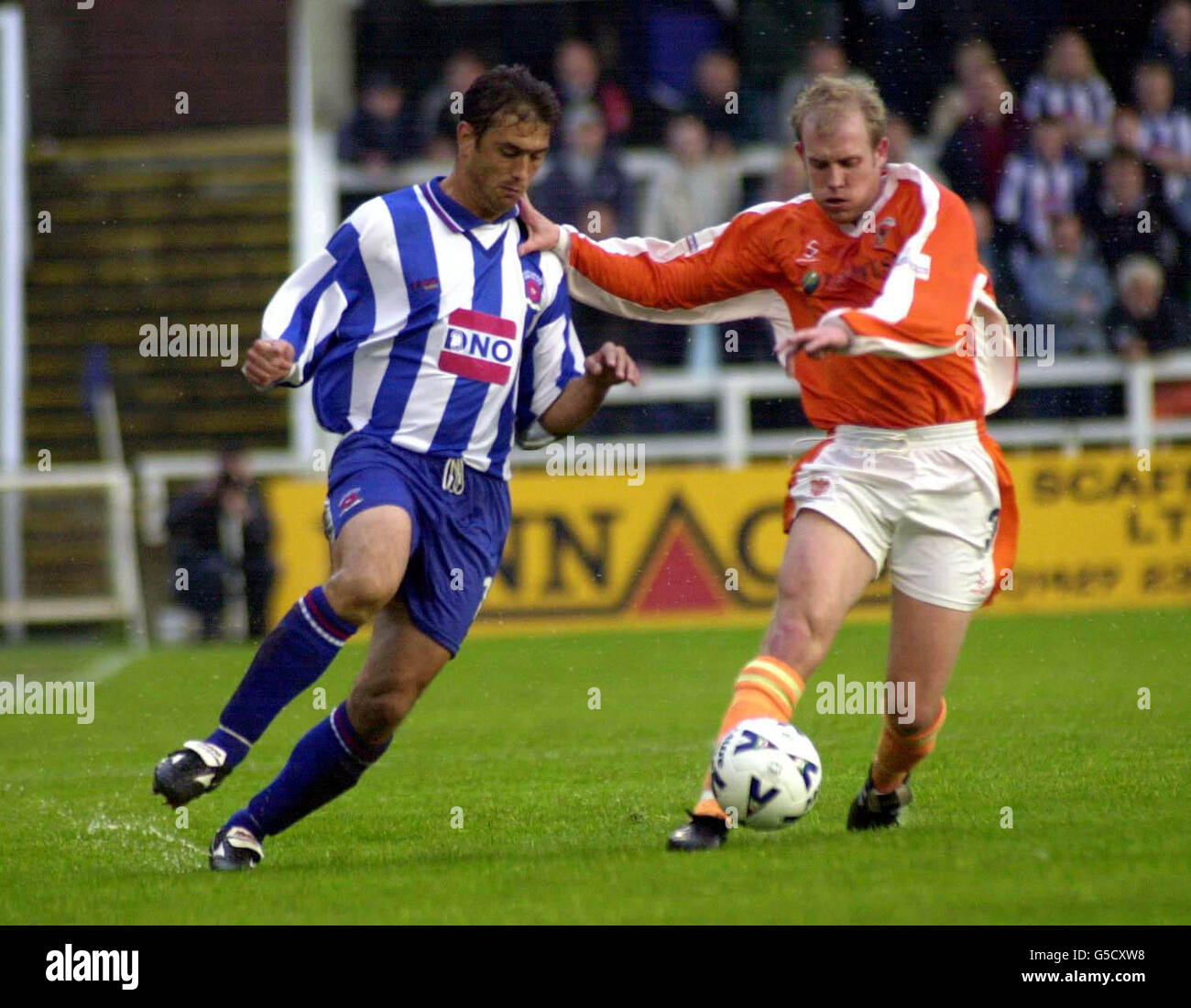 Hartlepool V Rotherham Hartlepool v. Blackpool Stock Photo - Alamy