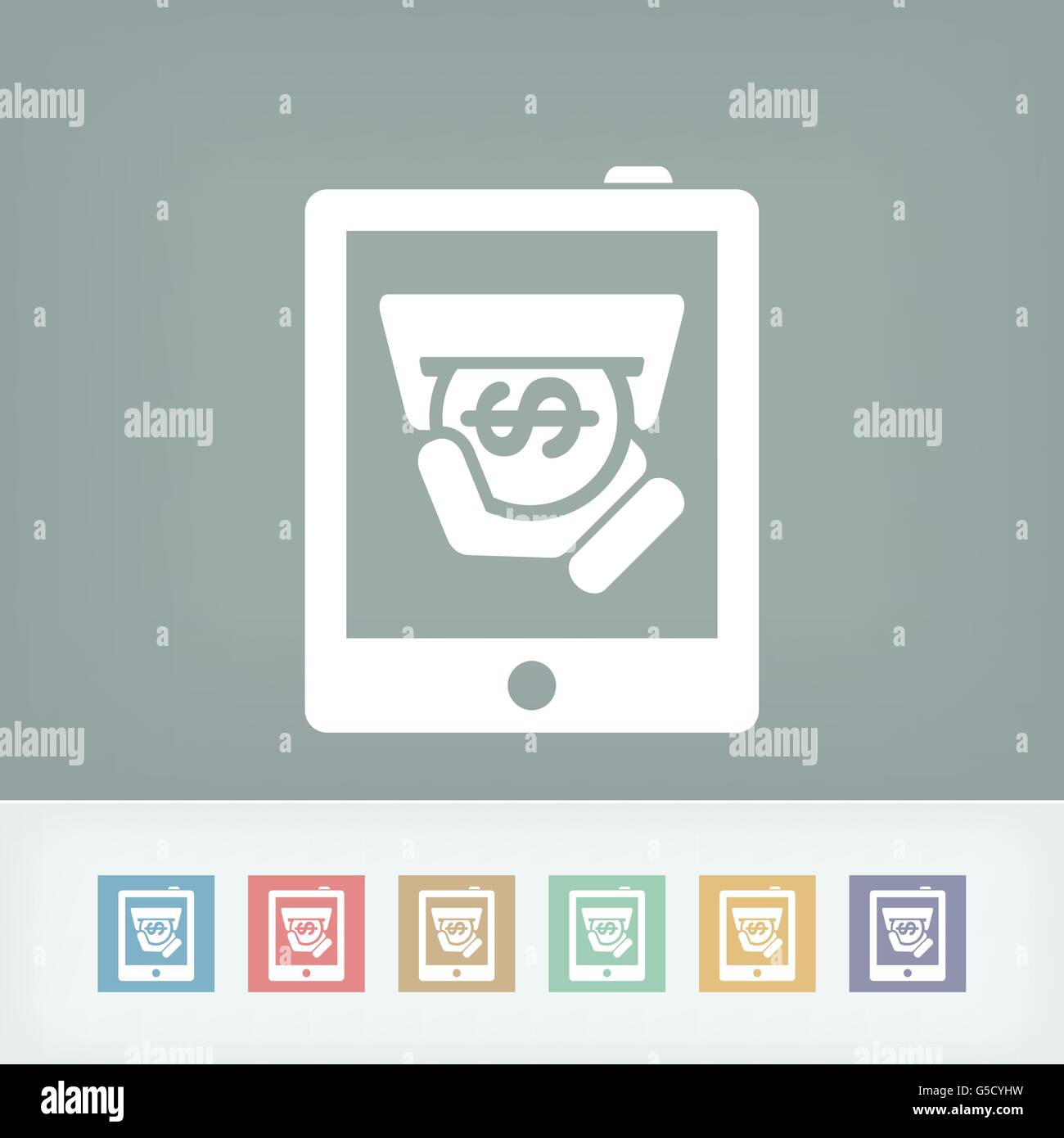 Tablet store icon Stock Vector Image & Art - Alamy