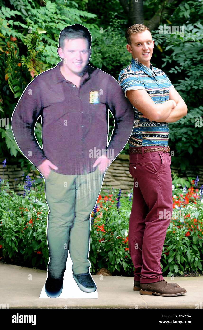 With Cardboard Cut Out Of Himself Prior To His Weight Loss High Resolution  Stock Photography and Images - Alamy