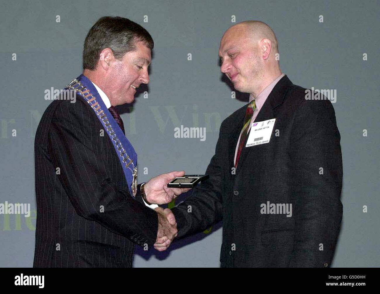 Police Bravery Awards Hayton Stock Photo