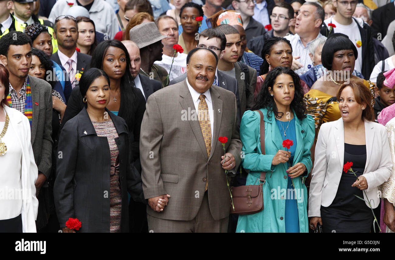 Slavery Remembrance Day Stock Photo