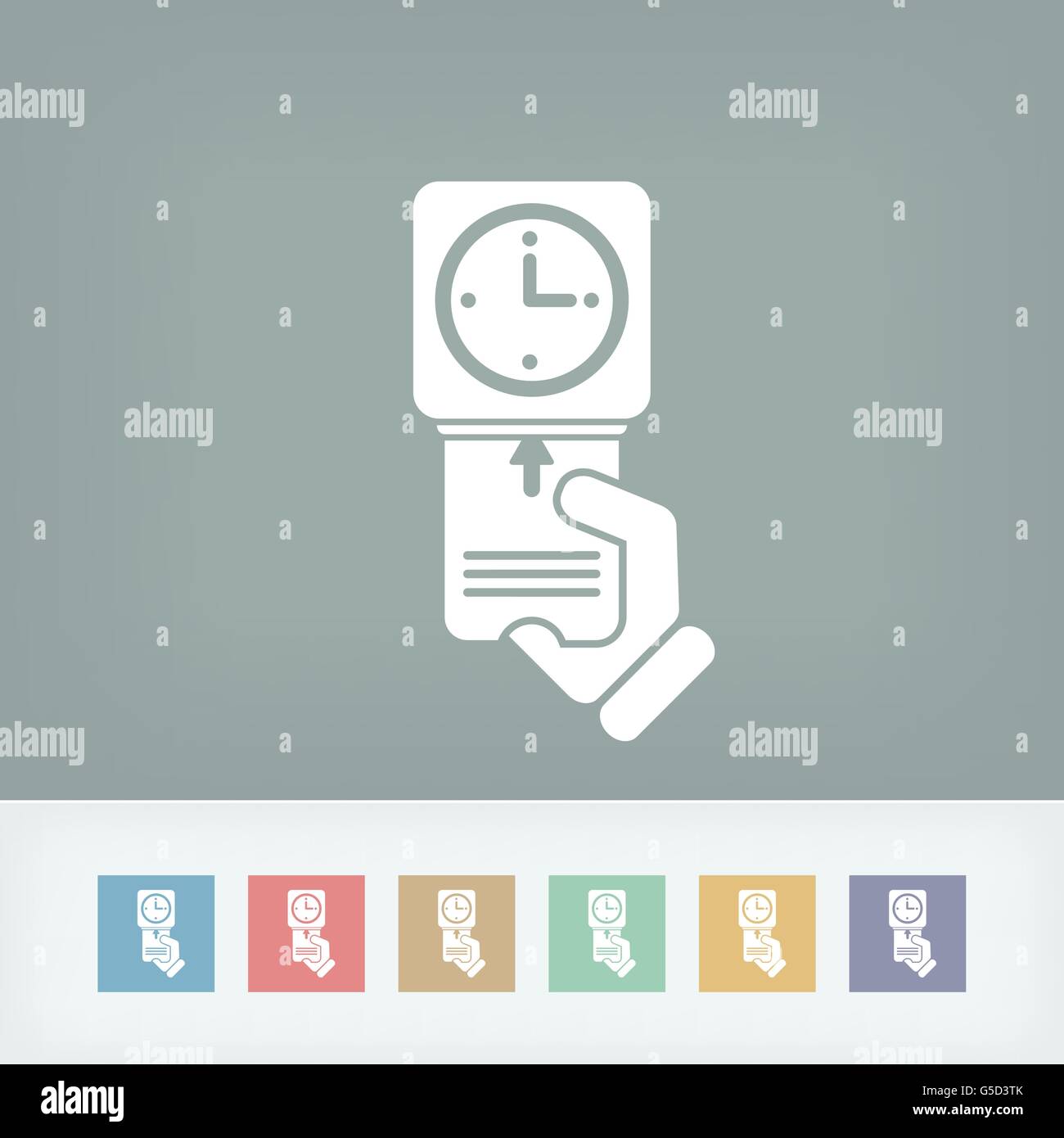 Clocking In Card High Resolution Stock Photography and Images Alamy