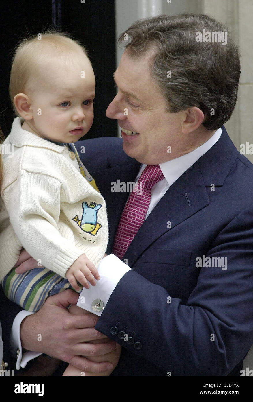 Blair General Election victory Stock Photo - Alamy