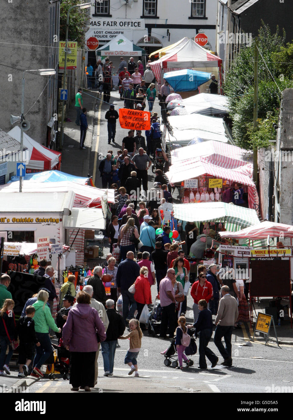 The Auld Lammas Fair Stock Photo Alamy