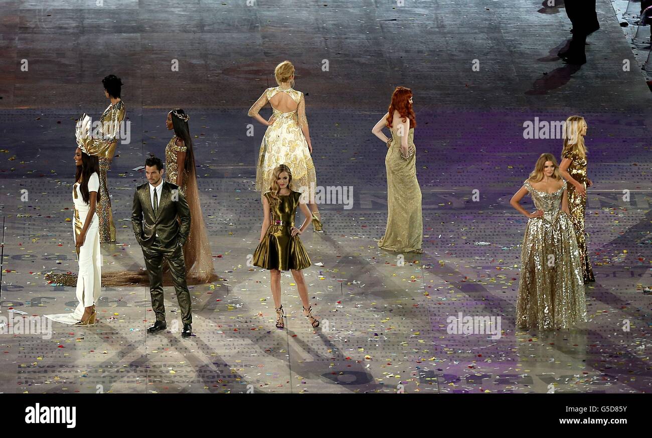 Gandy Games Fashion models including Kate Moss, Naomi Campbell and David Gandy on ...