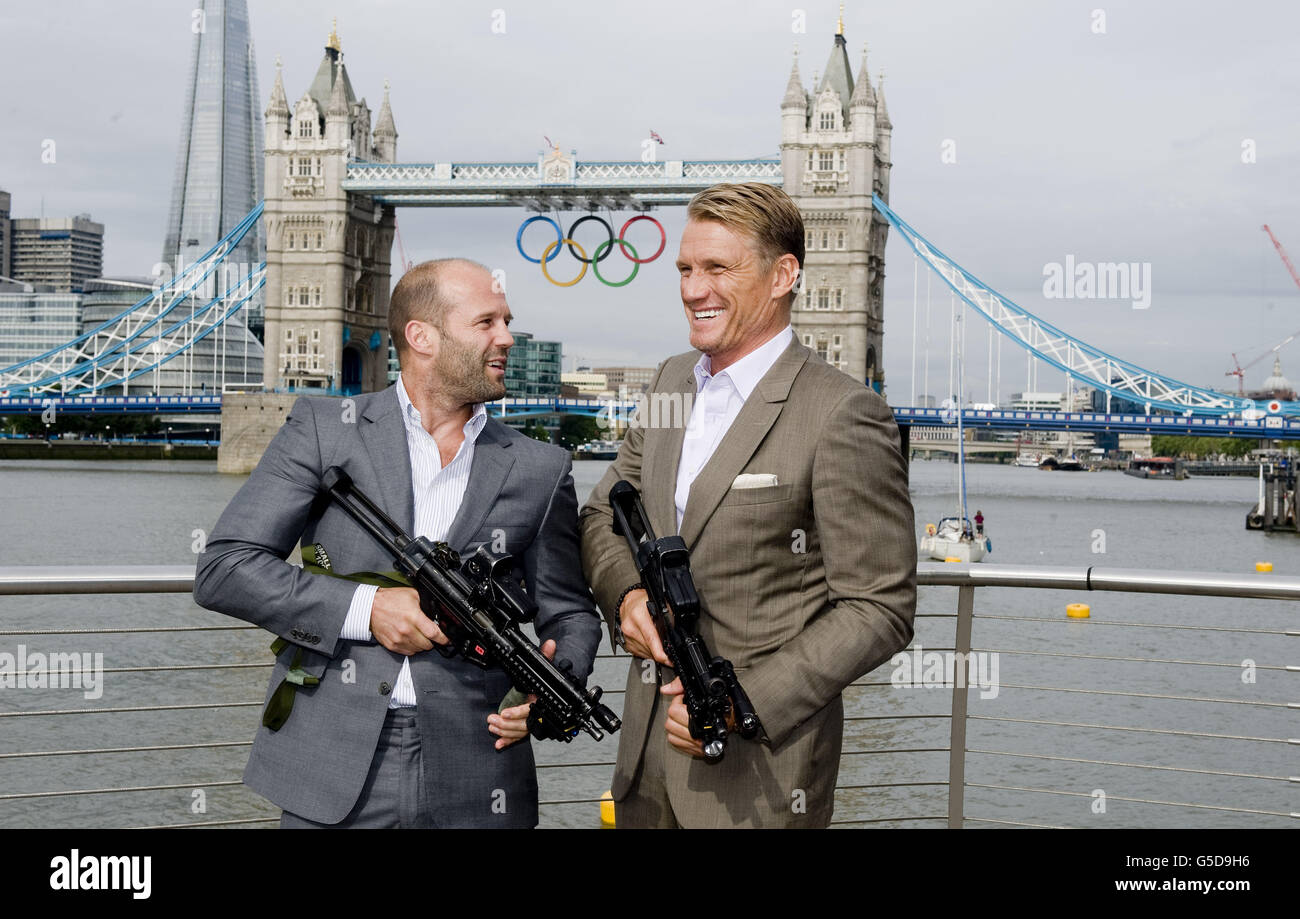 The Expendables 2 photocall - London Stock Photo
