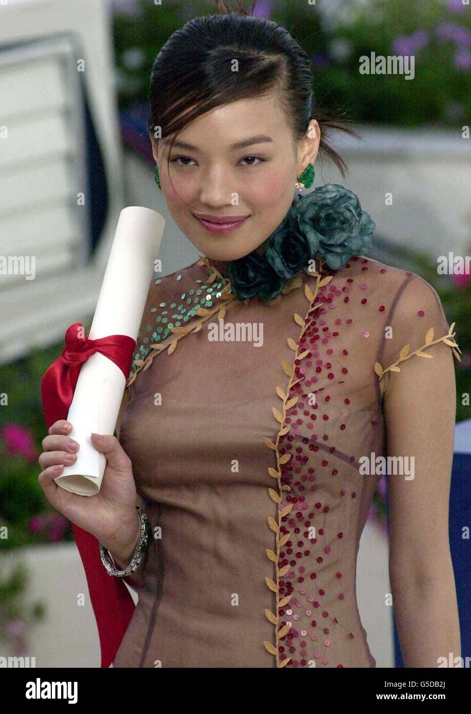 Cannes Shu Qi Stock Photo