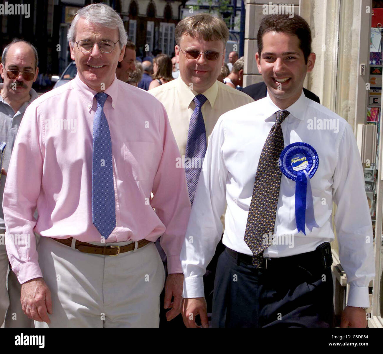 General Election 2001 Major Stock Photo - Alamy