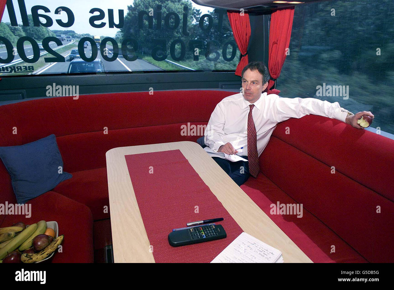 Blair election campaign Stock Photo - Alamy