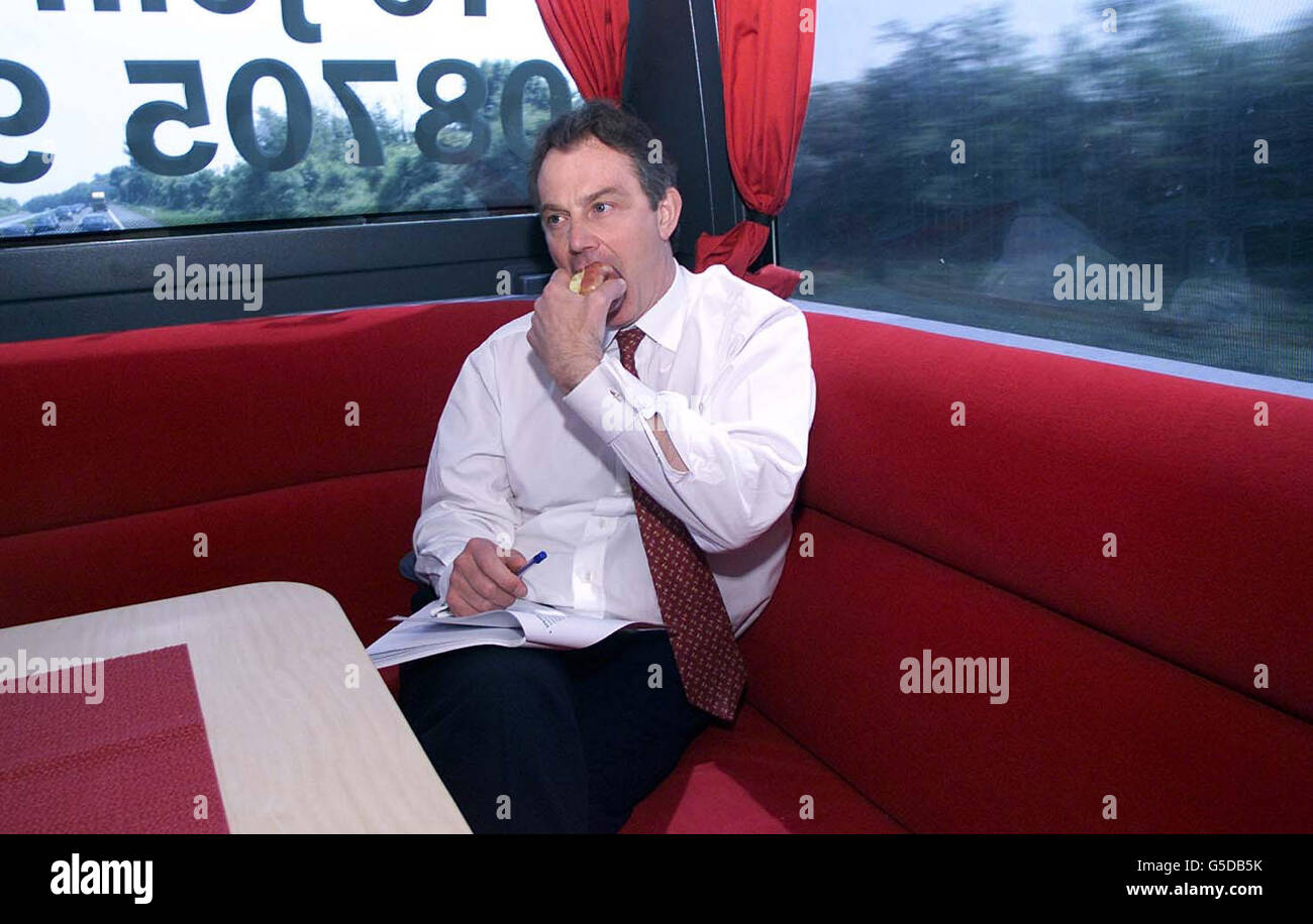 Blair election campaign Stock Photo - Alamy