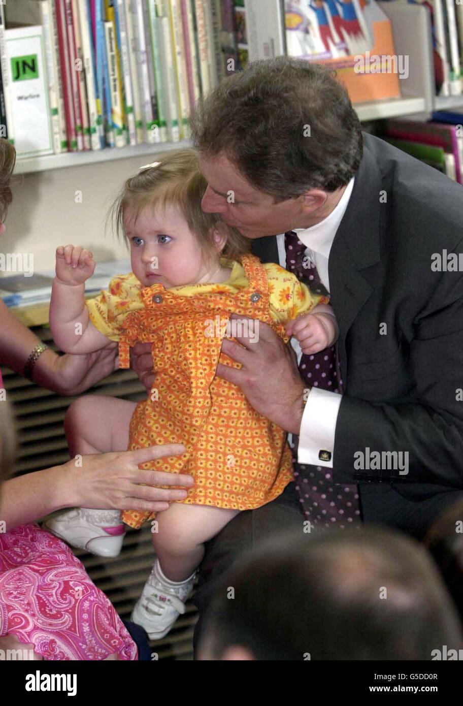 Blair election campaign Stock Photo - Alamy