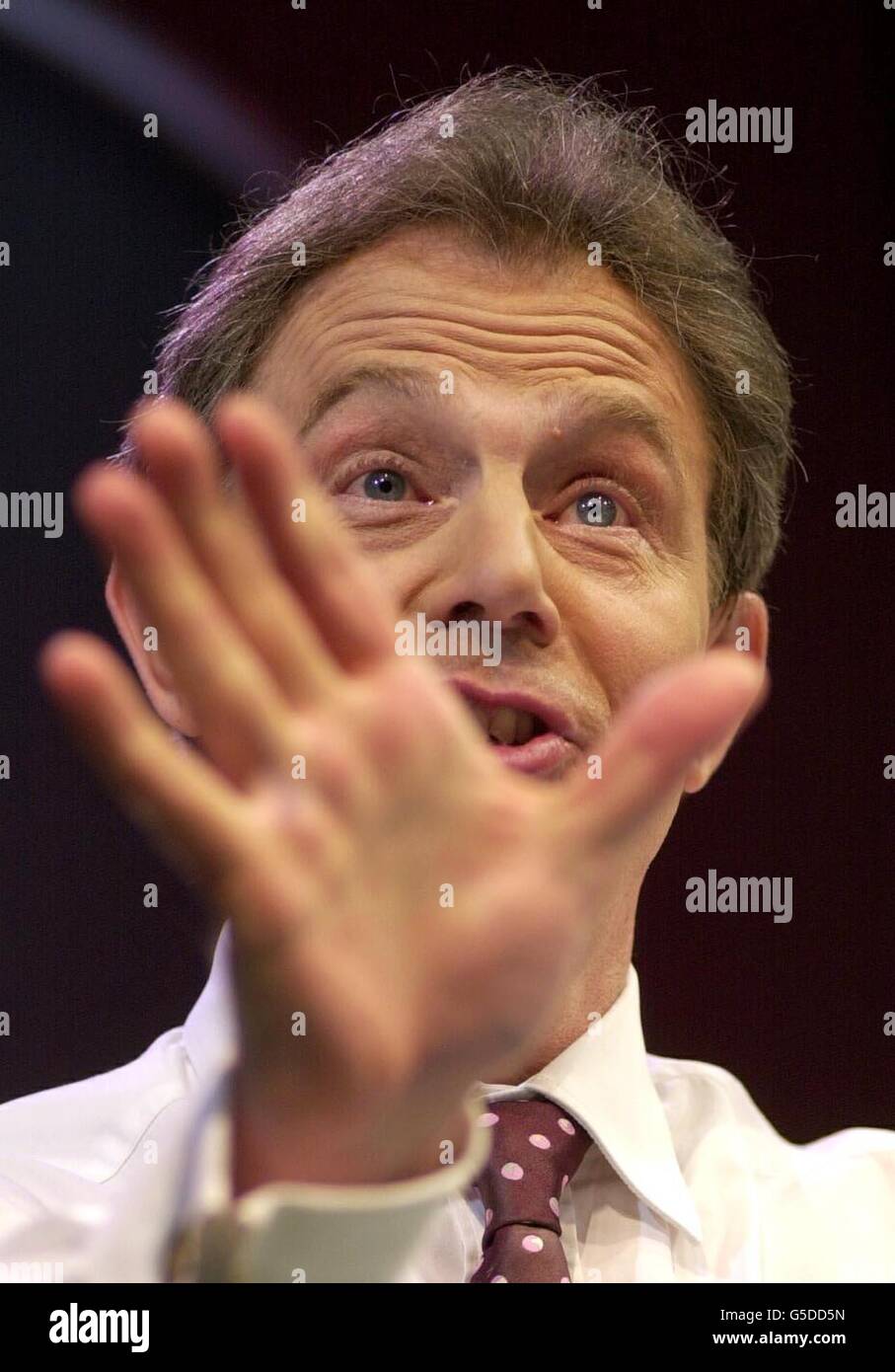 Blair election campaign Stock Photo - Alamy