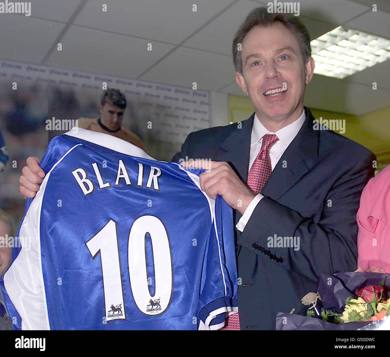 Blair election campaign Stock Photo - Alamy