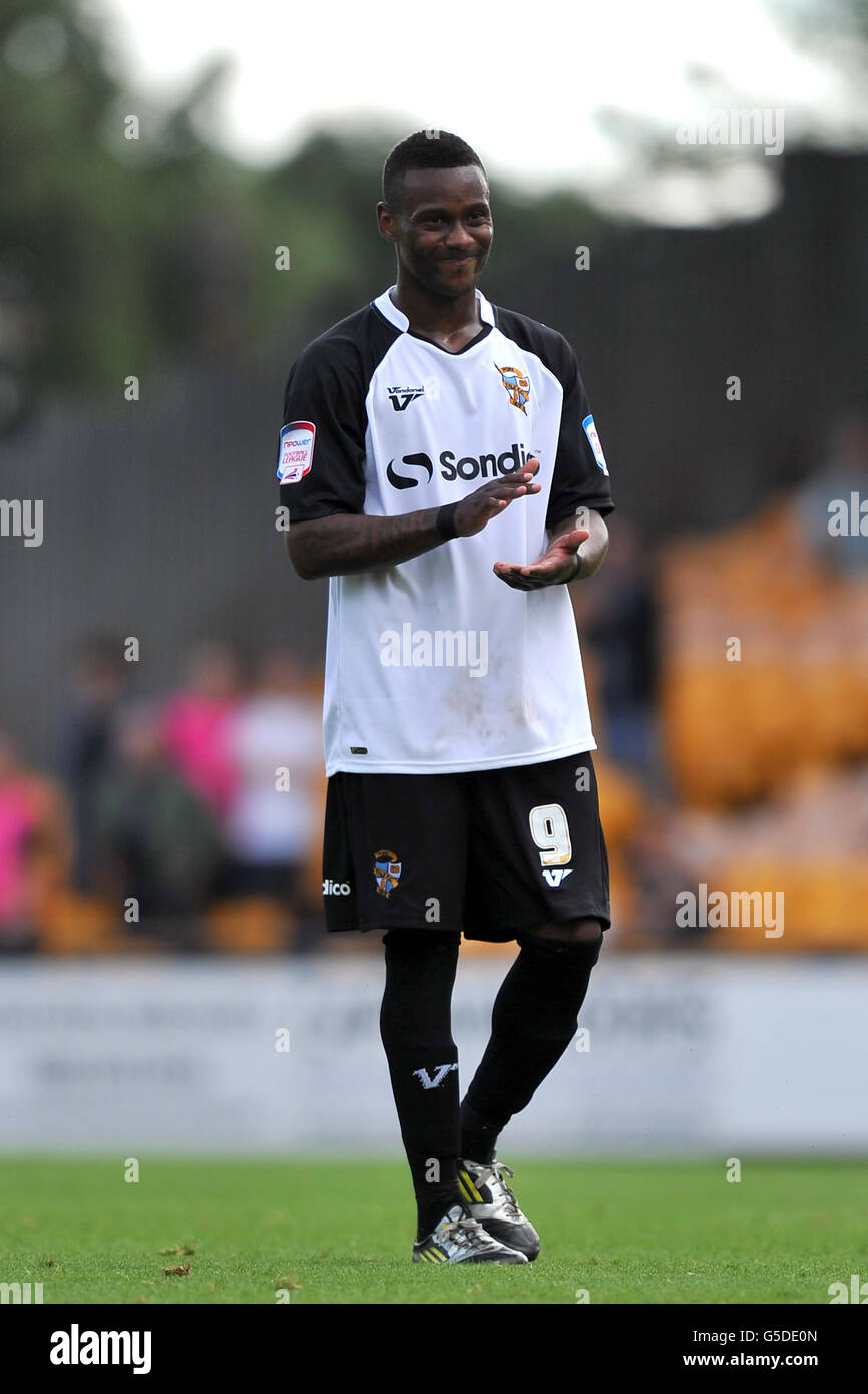 Soccer - npower Football League Two - Port Vale v Barnet - Vale Park. Jennison Myrie-Williams, Port Vale Stock Photo