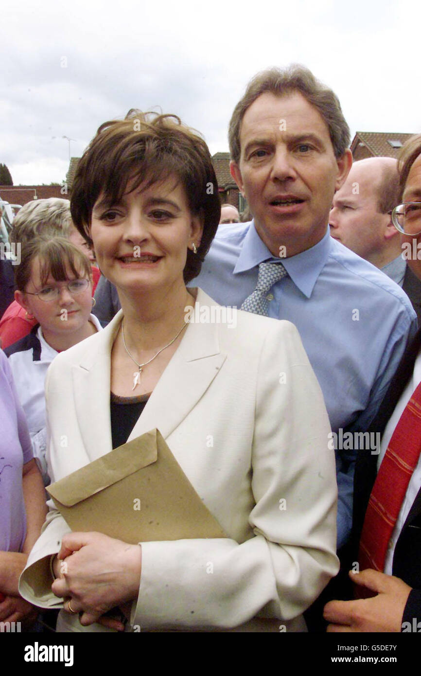 Blair election campaign Stock Photo - Alamy