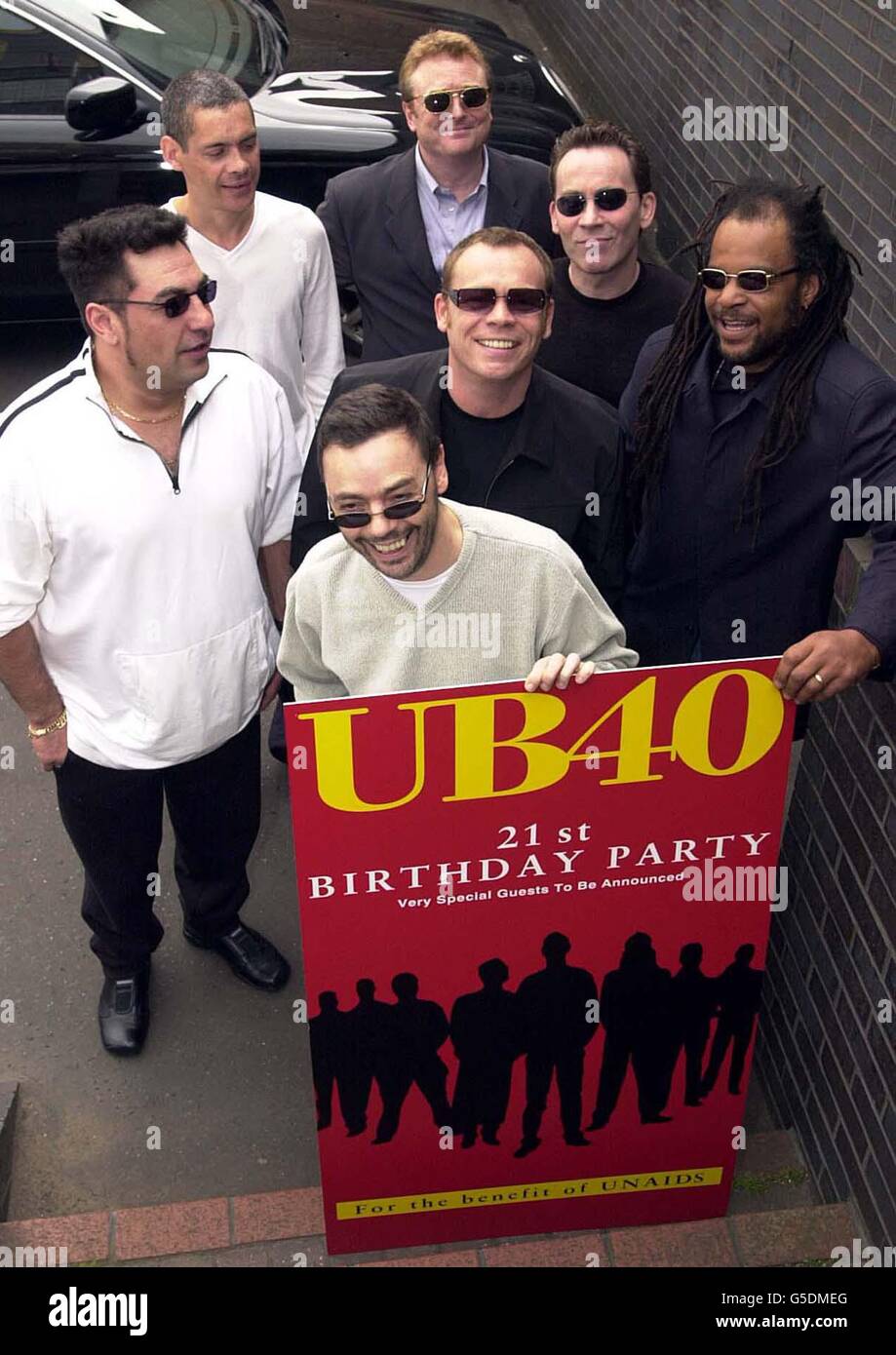 Ub42 UB40 Birthday Concert Stock Photo - Alamy