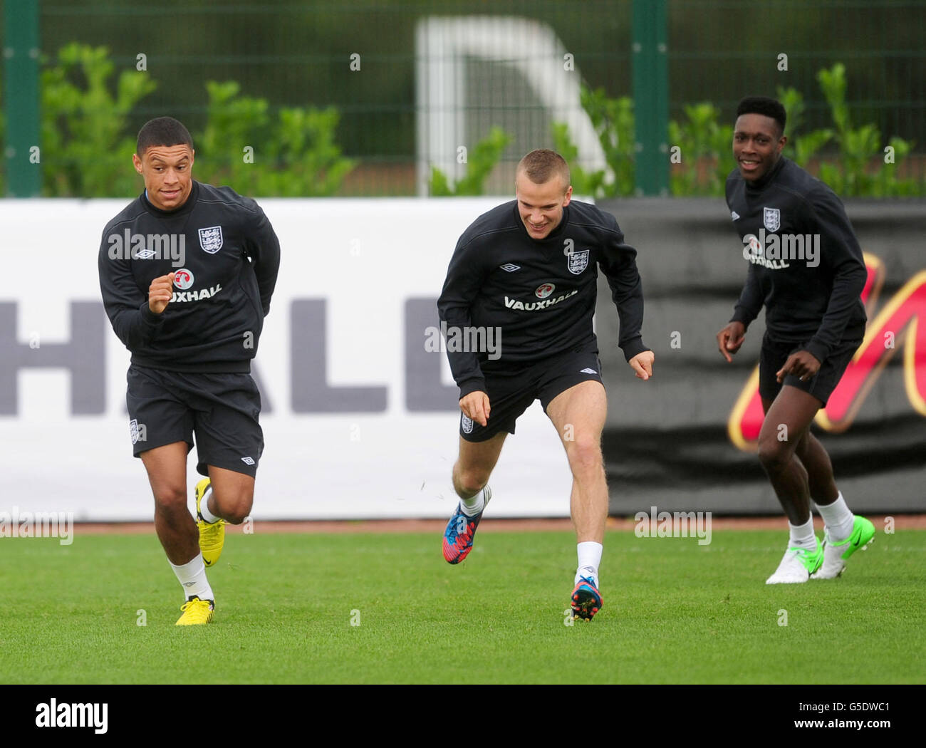 Tom cleverley and danny welbeck hi-res stock photography and images - Alamy