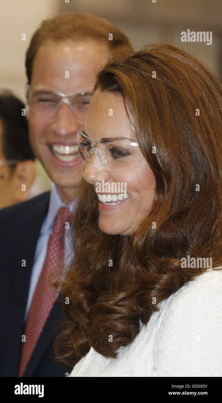 Royal tour of the Far East and South Pacific - Day Two Stock Photo