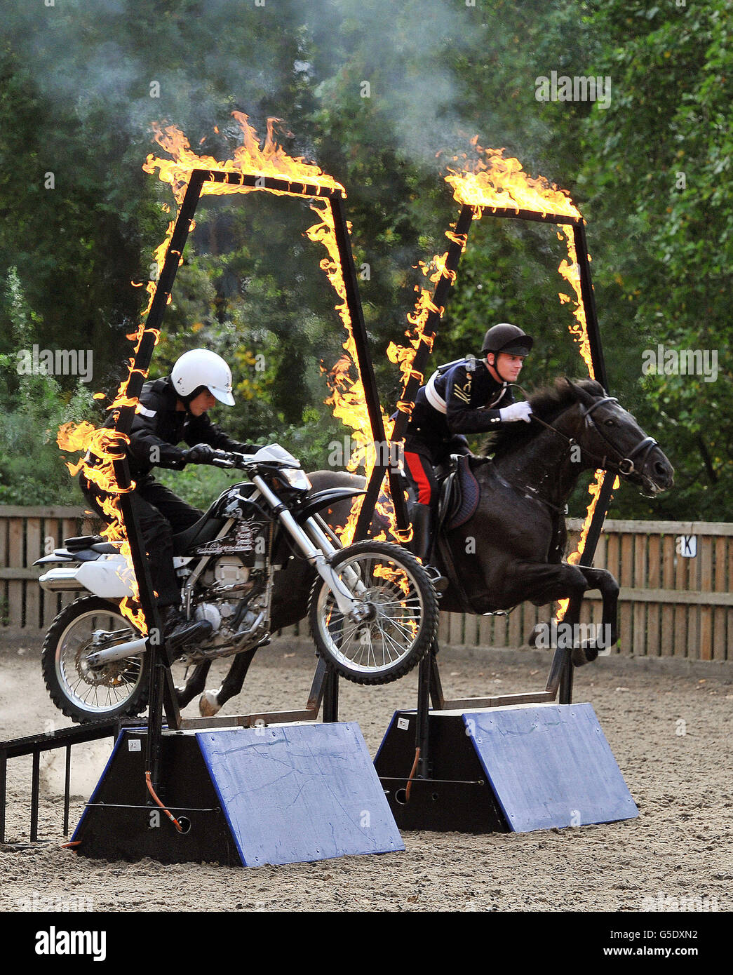British Military Tournament launch Stock Photo