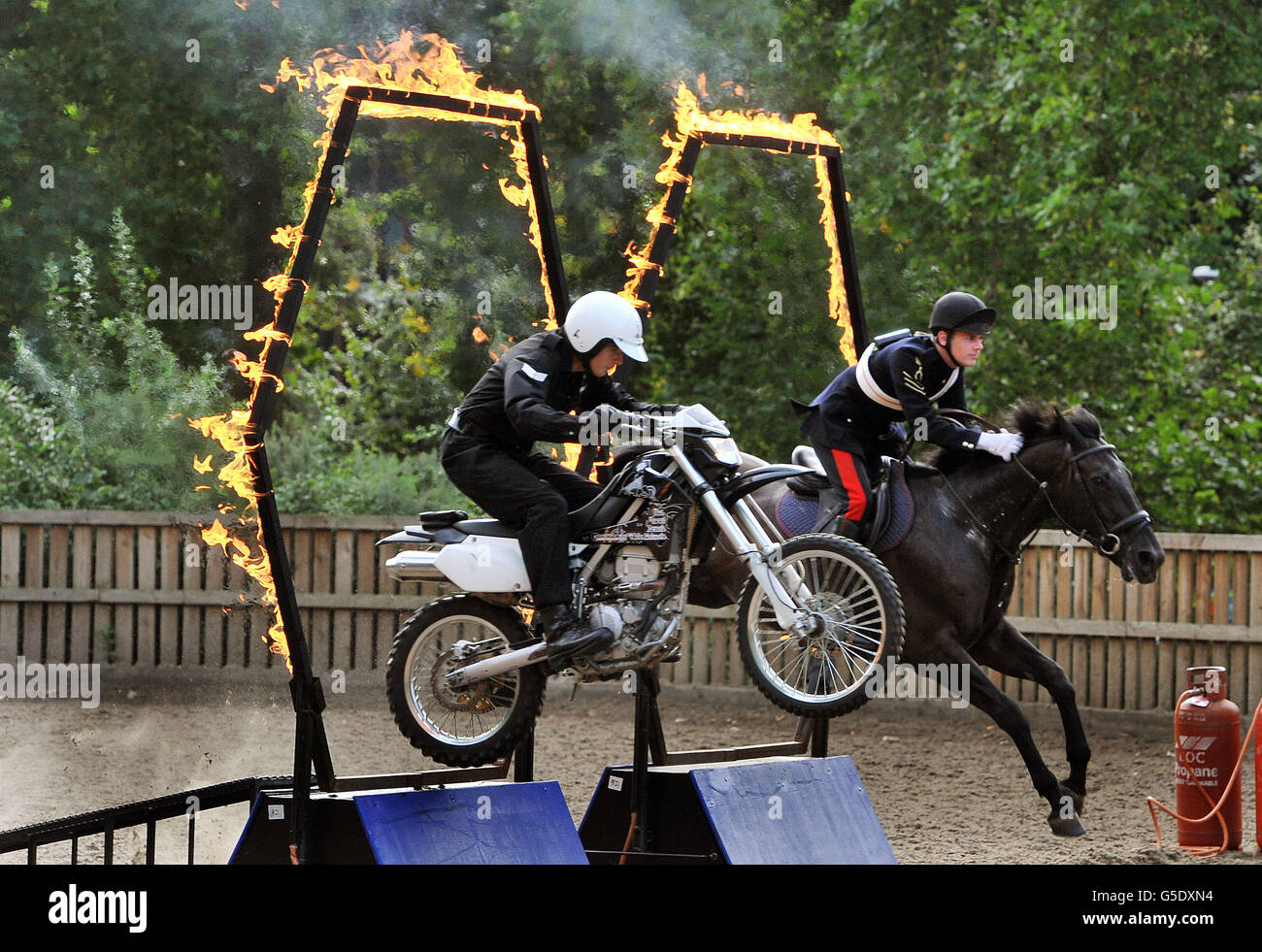 British Military Tournament launch Stock Photo