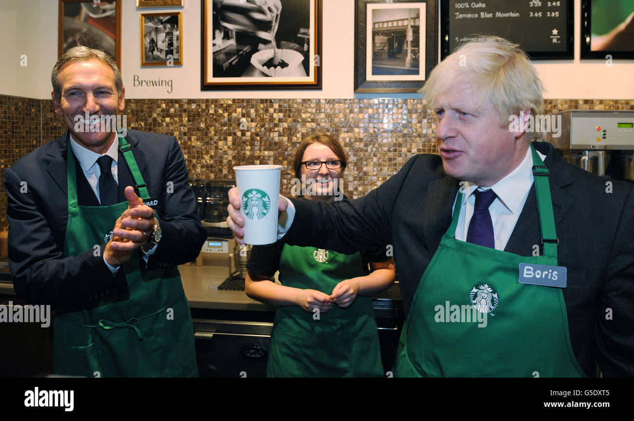 Announced initiative coffee chain hire apprentices across london hi-res ...