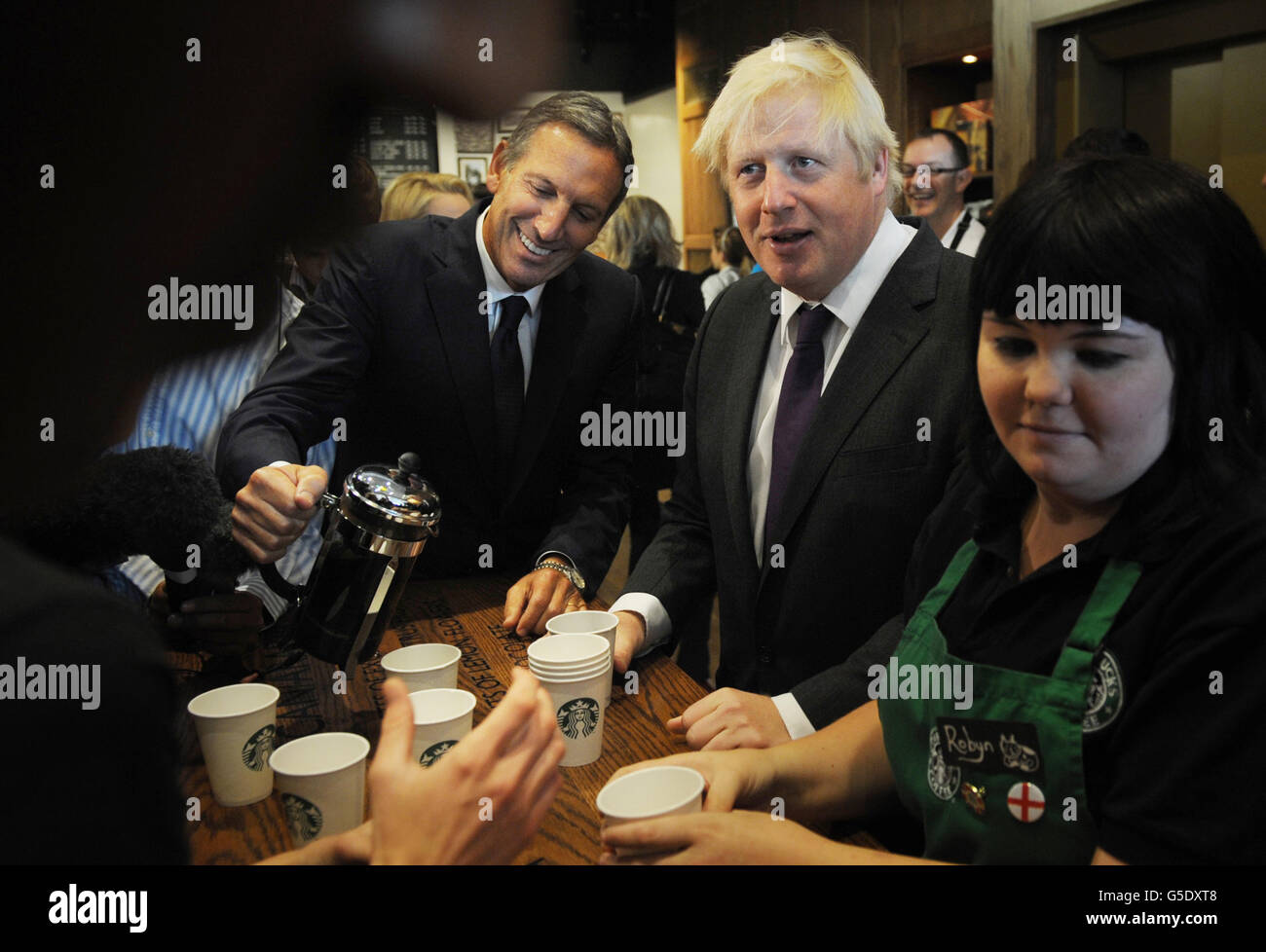 Announced initiative coffee chain hire apprentices across london hi-res ...