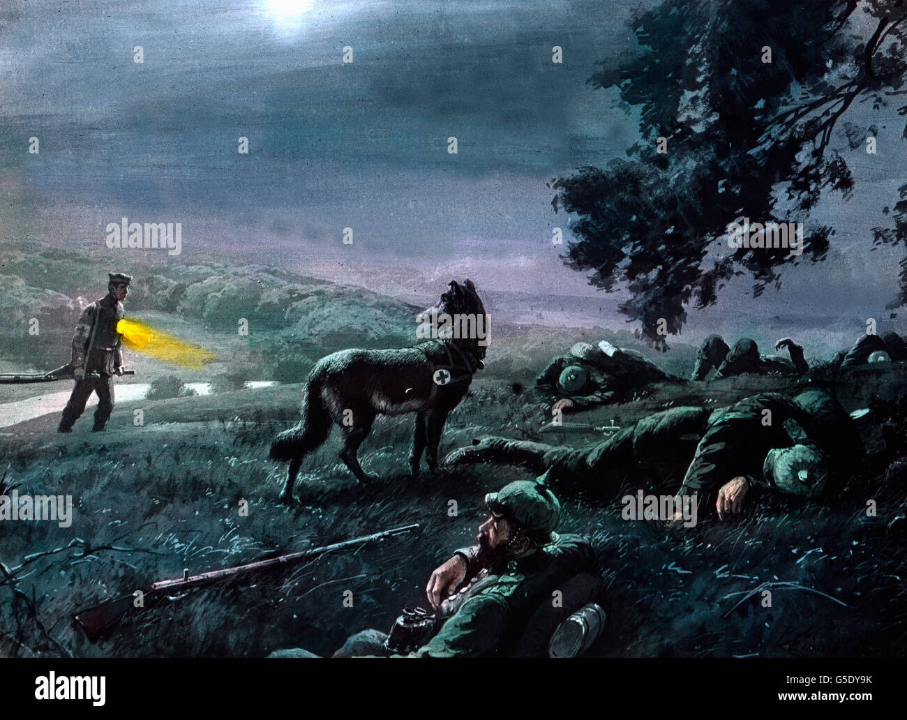 Wounded german soldiers hi-res stock photography and images - Alamy