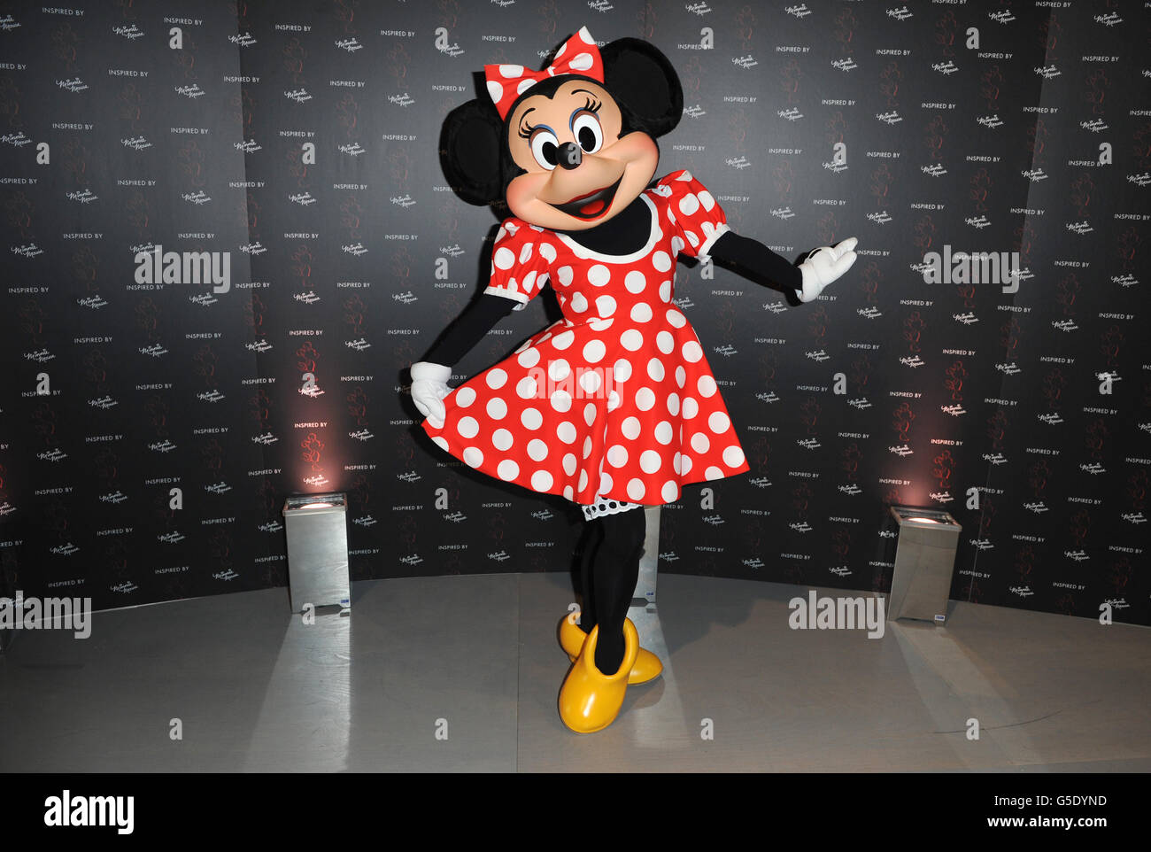 Inspired by Minnie Mouse Collection Launch - London Fashion Week Stock Photo
