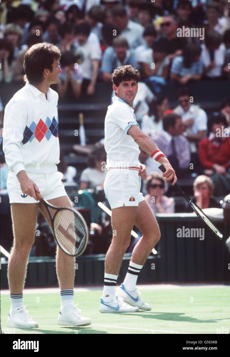 Wimbledon Tennis 1982 Stock Photos & Wimbledon Tennis 1982 Stock Images