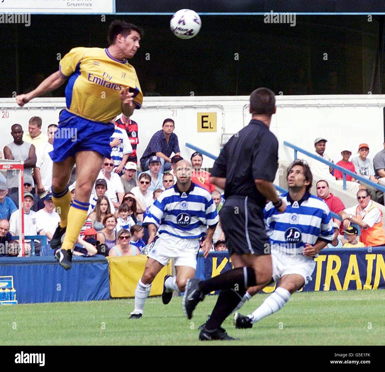 Pre season friendly game london road hi-res stock photography and ...