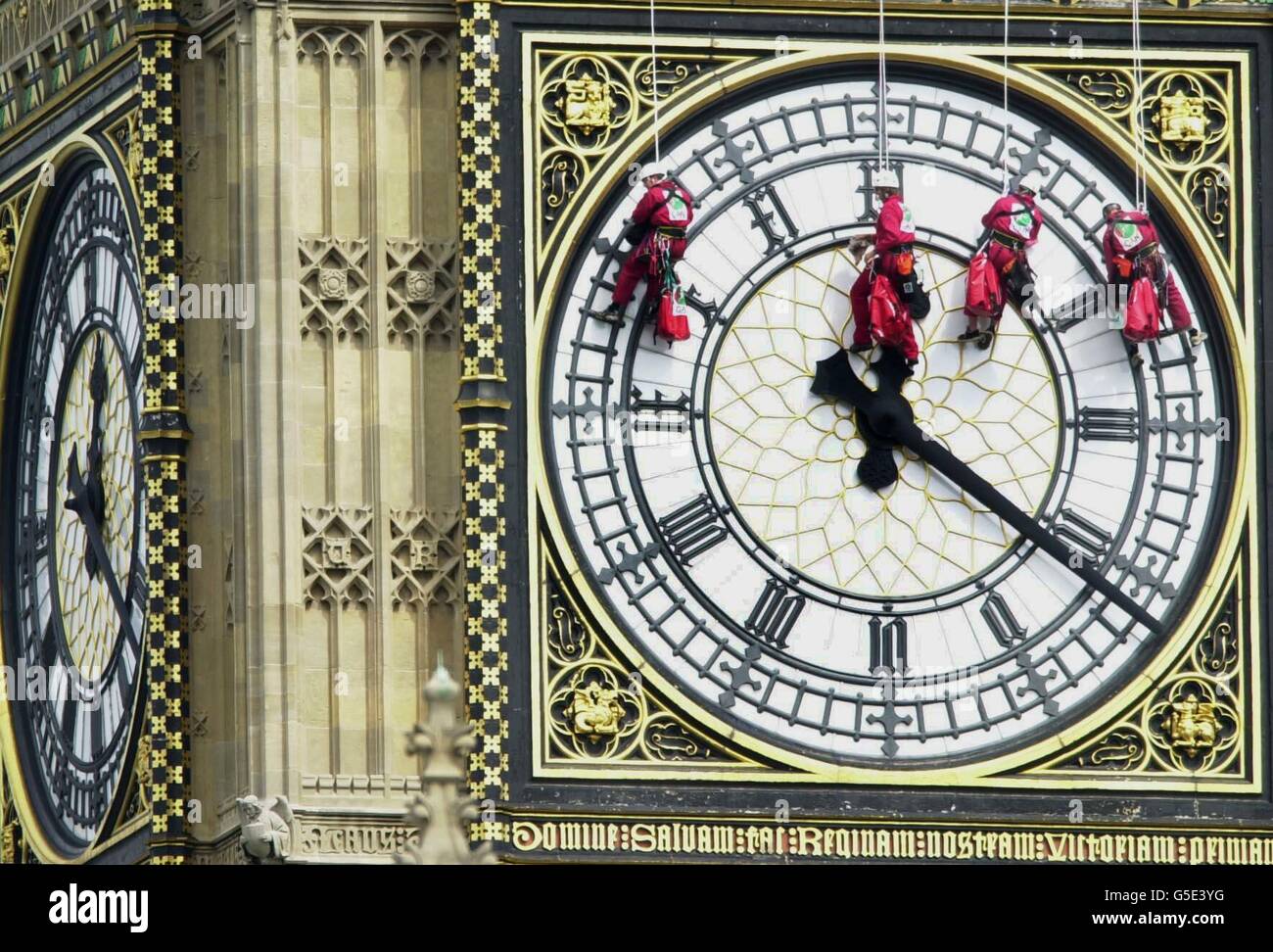 Inside Big Ben Clock Face
