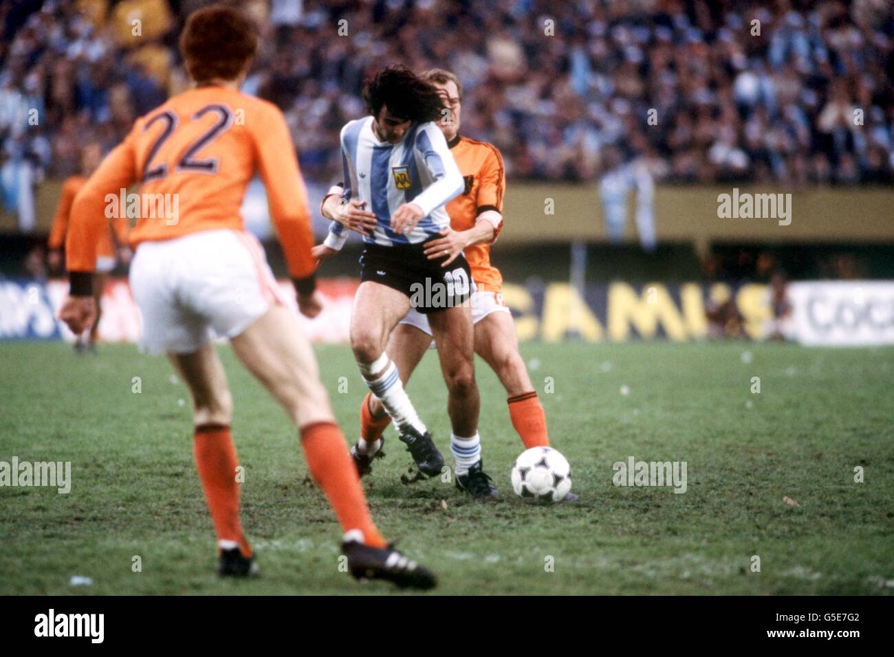 Holland V Argentine 1978 Finale De La Coupe Du Monde De Mario Kempes Et Brandits 28231235