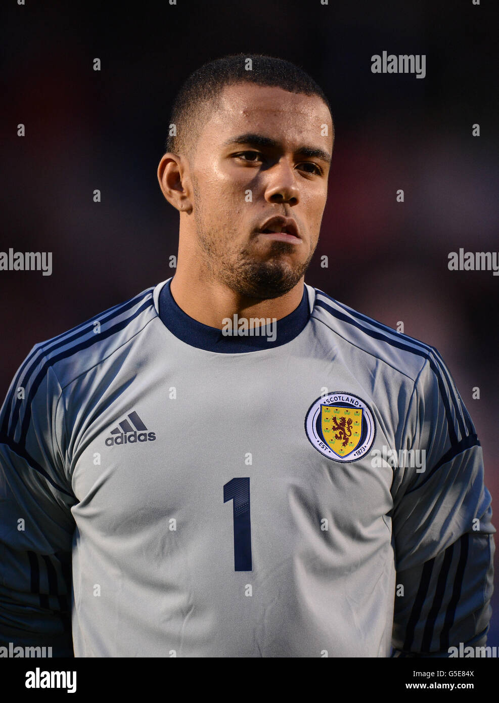 Goalkeeper jordan archer hires stock photography and images Alamy