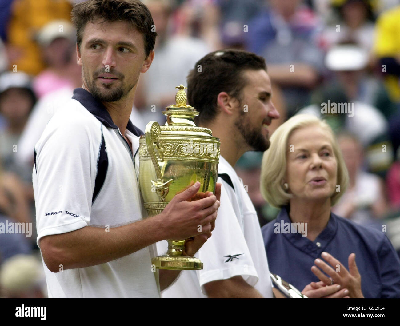 Wimbledon men's final Stock Photo Alamy