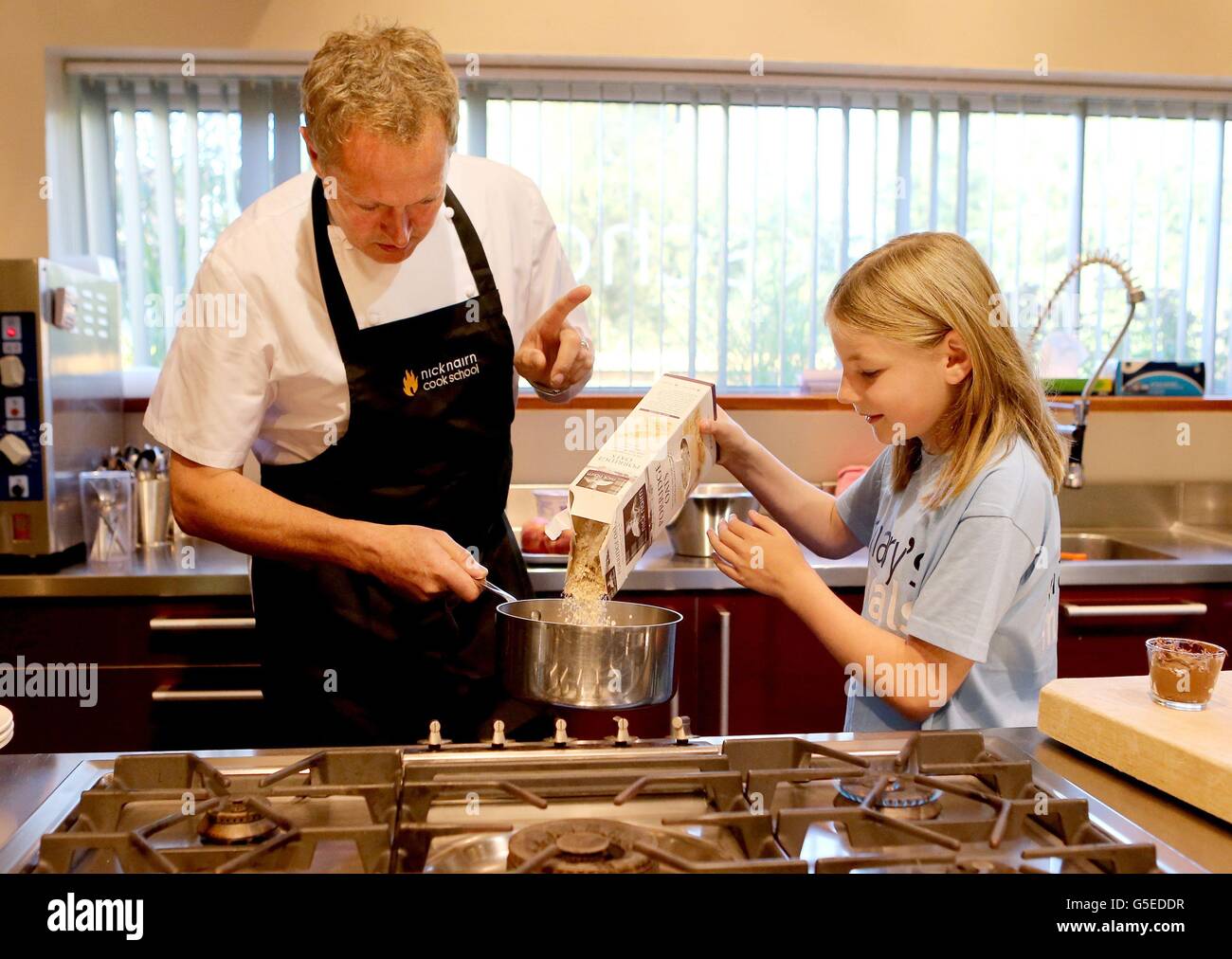 Nick Nairn Cooks For Martha Payne High Resolution Stock Photography and ...